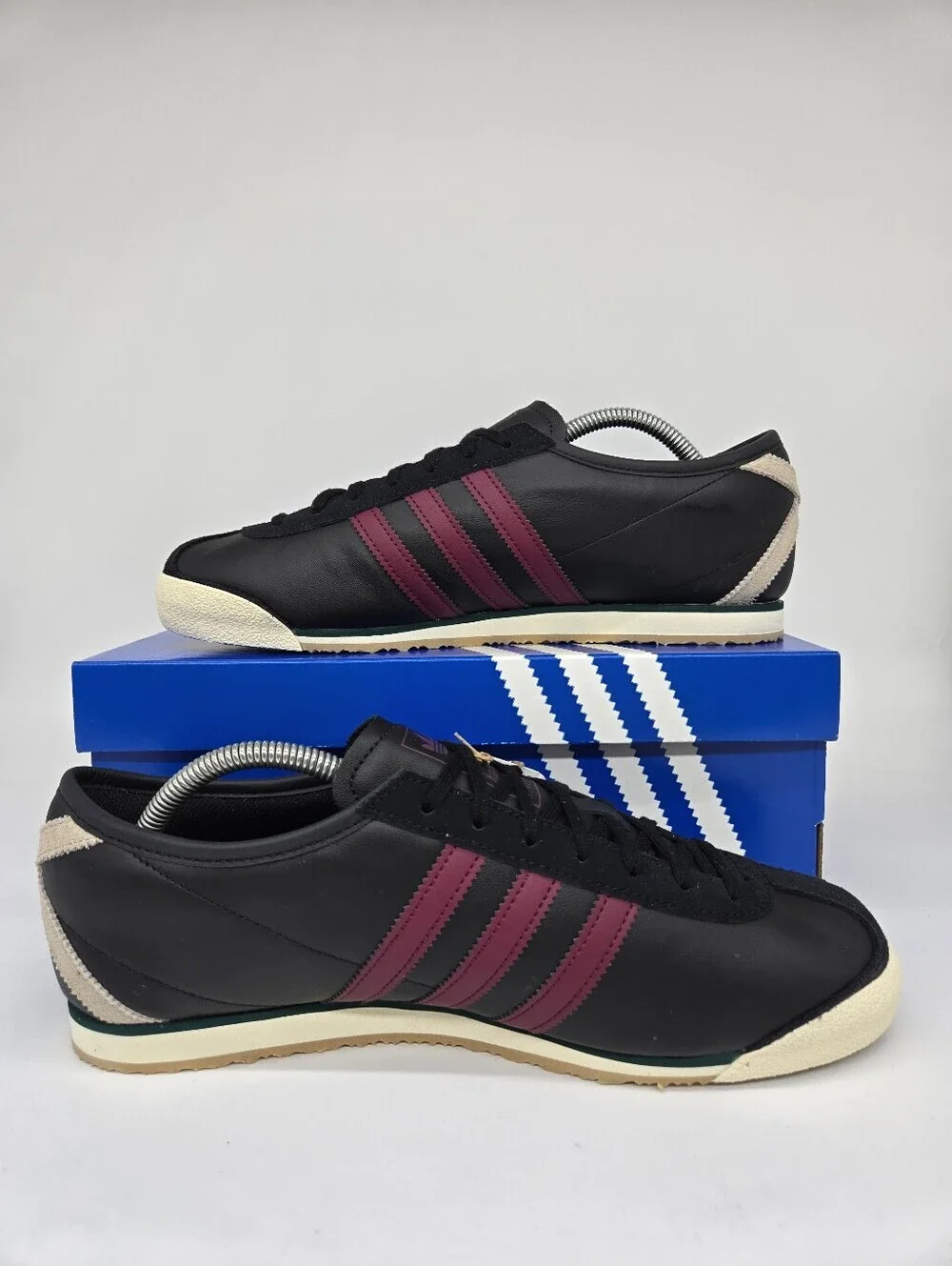 adidas Men's Italia 70s IH9100 Core Black Shadow Red Wonder Beige Shoes Size 12